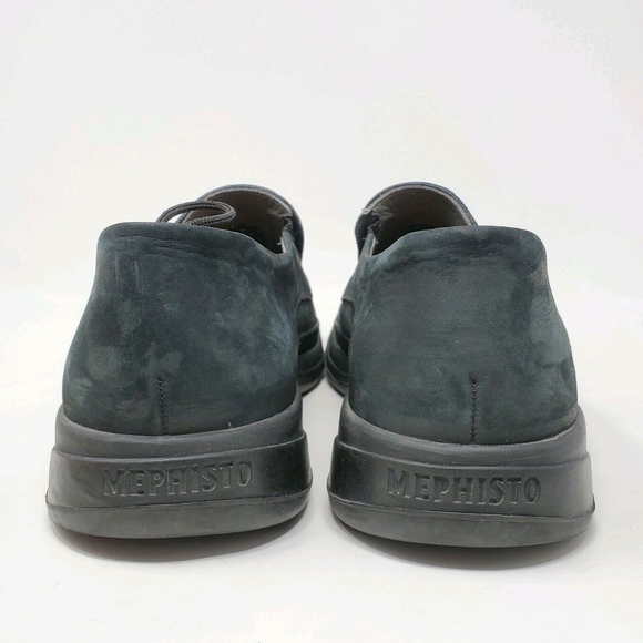 Mephisto Mens Air Jet Leather Loafers Slip On - Picture 4 of 8